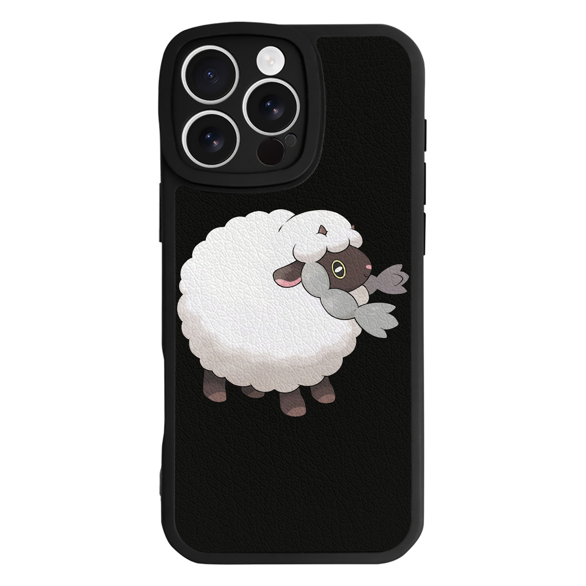 （画像用） ポケットモンスター Pokémon 【iPhone 16シリーズ対応】シリコンスマホケース（レザー調） 材質：シリコン